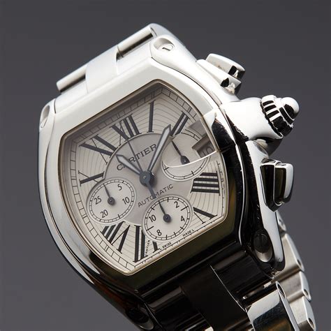 cartier xl chronograph|cartier roadster watch price list.